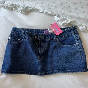 NWOT Edikted micro skirt